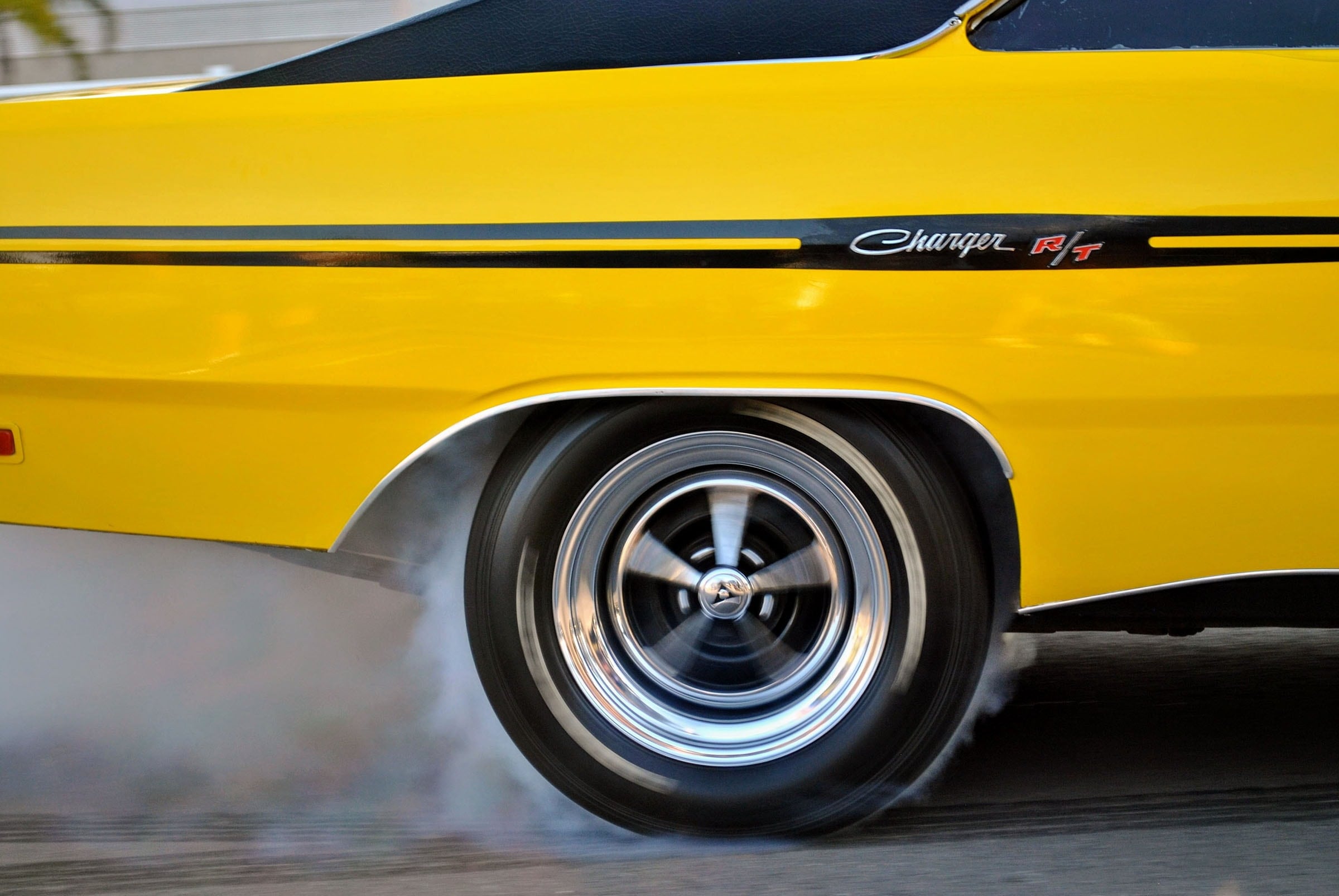 Burnout car