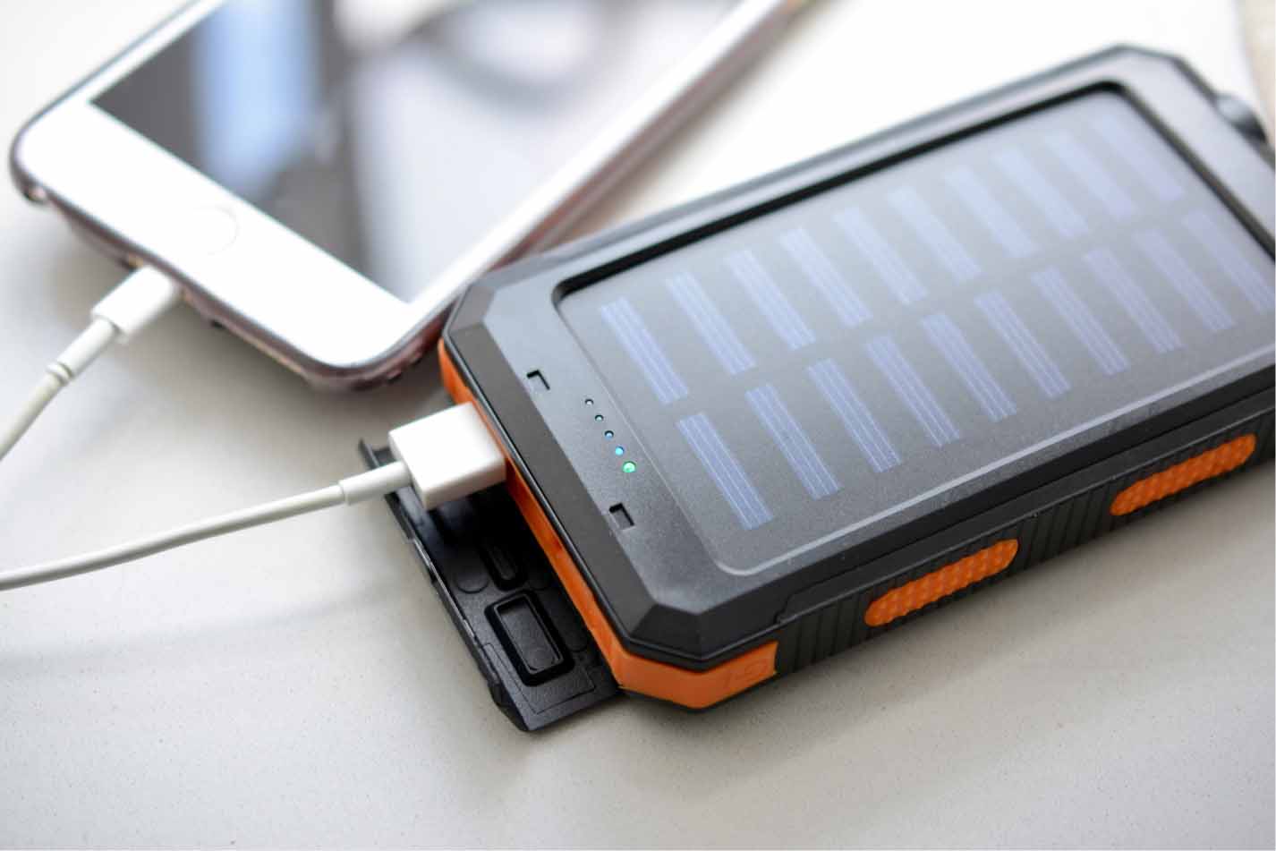 Solar-powered Phone Charger