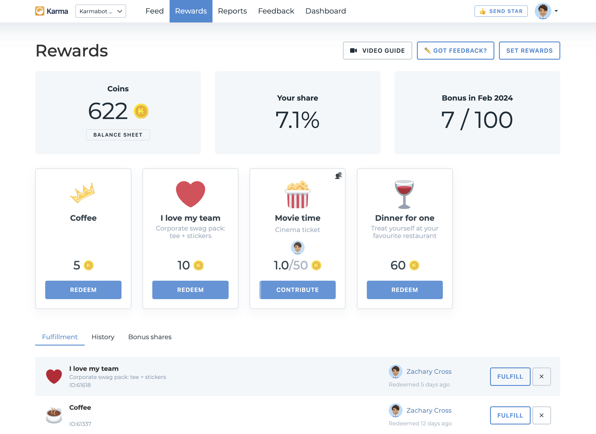 Rewards